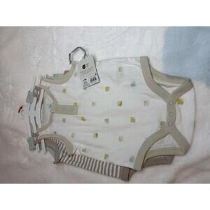 Cloud Island Baby Bodysuits Set of 3